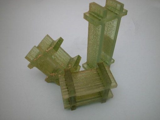 Griglie in materiale polimerico rinforzato con fibra di vetro